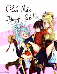 Truyện tranh Chó Mèo Đoạt Sẻ! - TruyenQQ